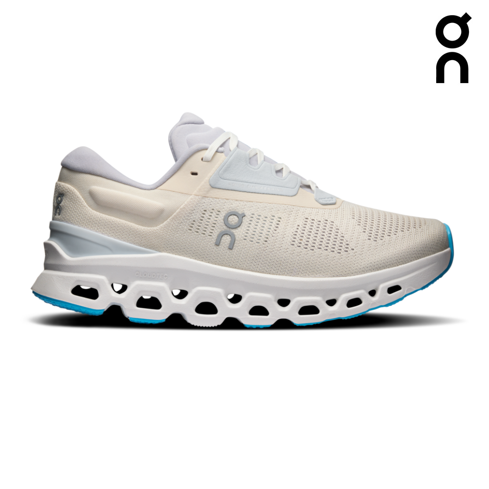 On Women Cloudstratus 3 - Cream / Arctic