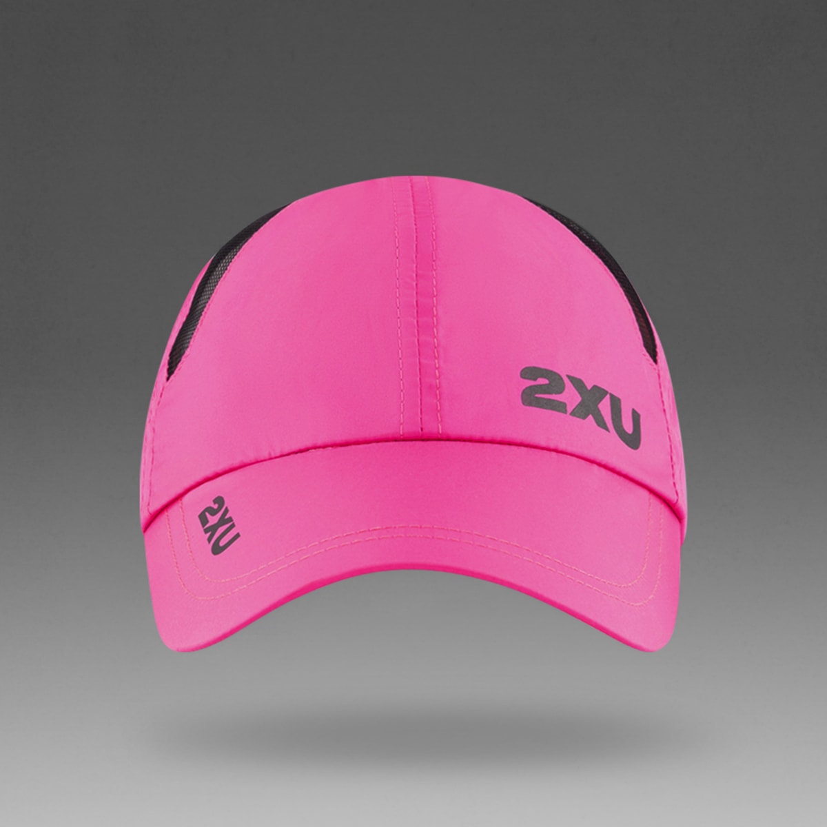 2XU Unisex Run Cap - Fuchsia / Black