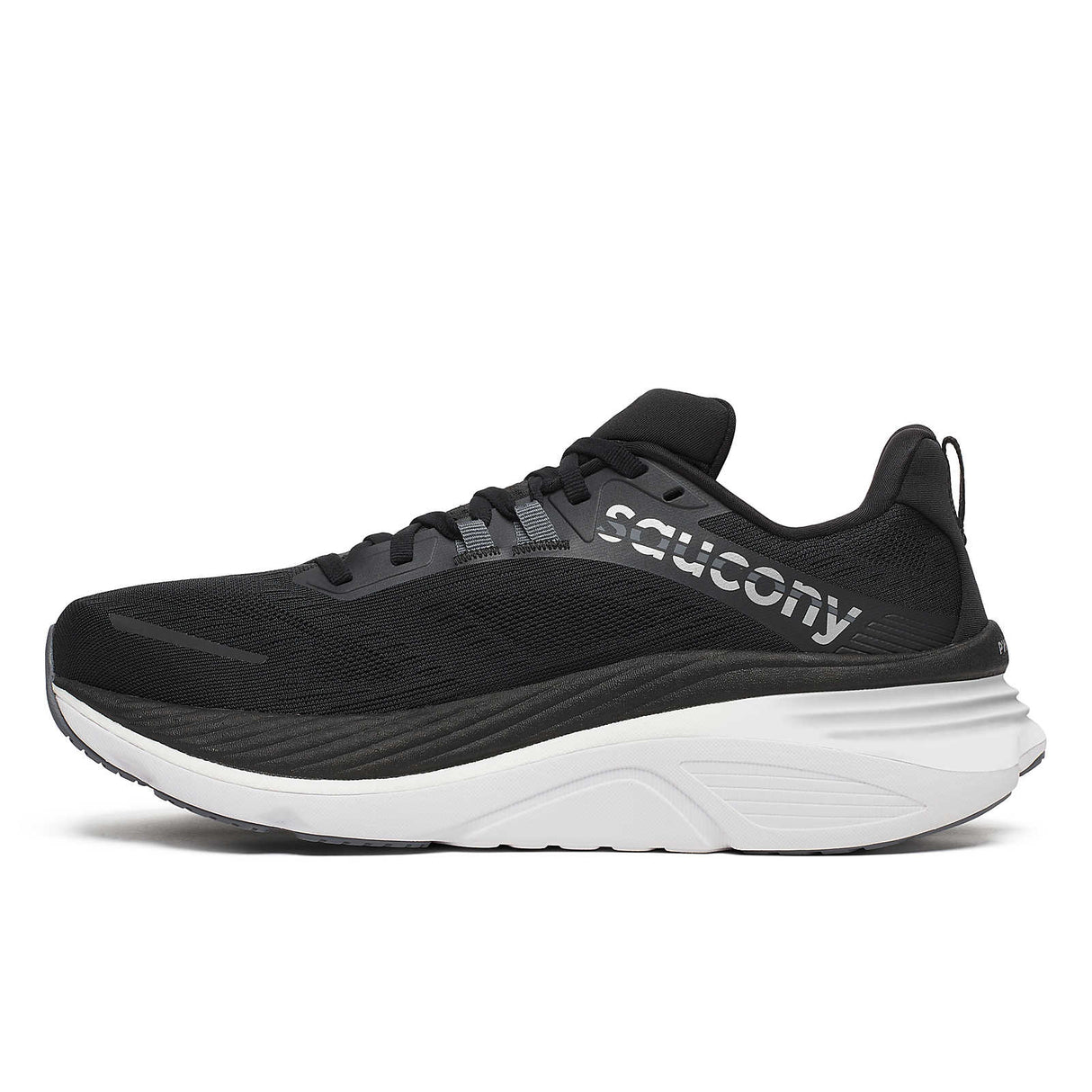 Saucony Men Hurricane 24 Wide - Black / Carbon