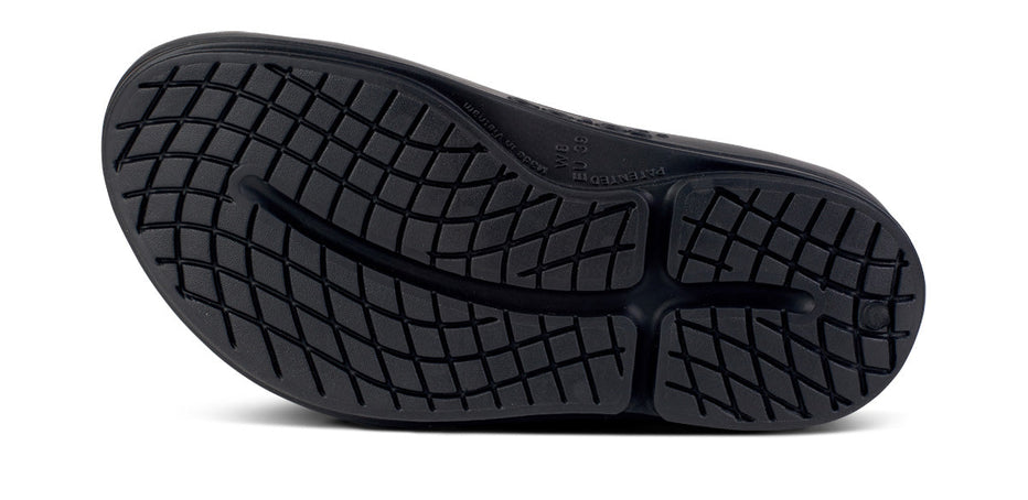 OOFOS Women OOmega Slide - Matte Black