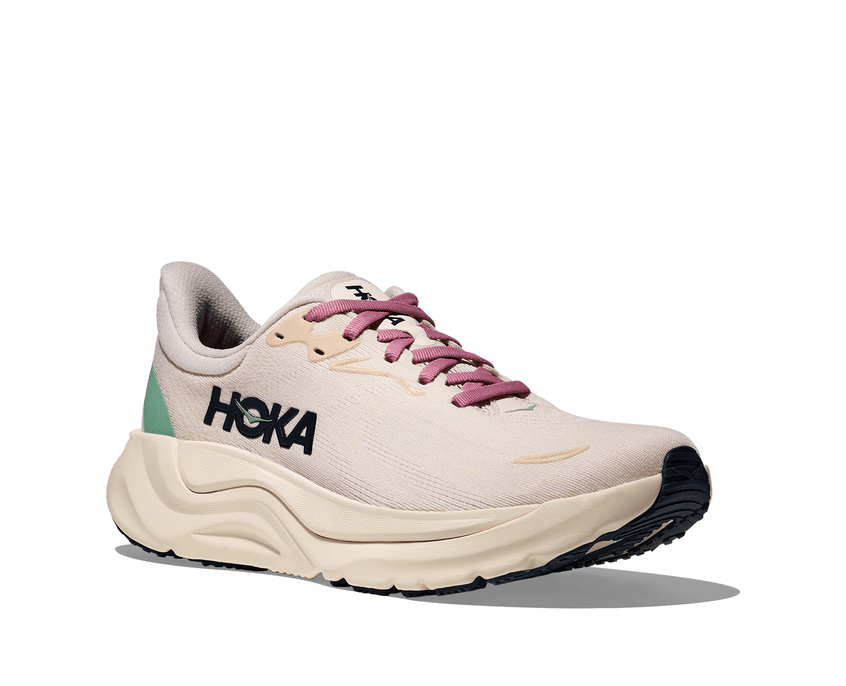 HOKA Women Arahi 8 Wide - Rose Cream / Alabaster