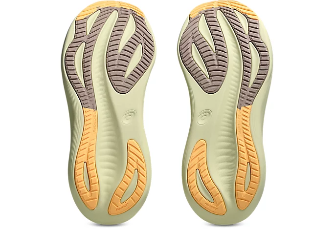 ASICS Men Gel-Nimbus 27 Wide - White / Fawn