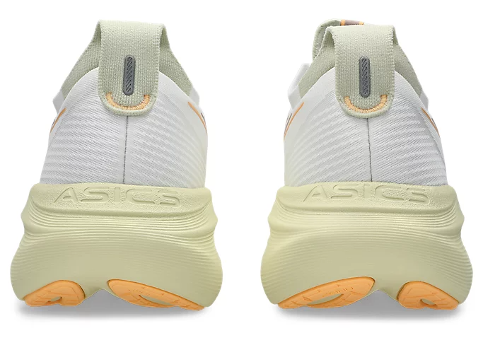 ASICS Men Gel-Nimbus 27 Wide - White / Fawn