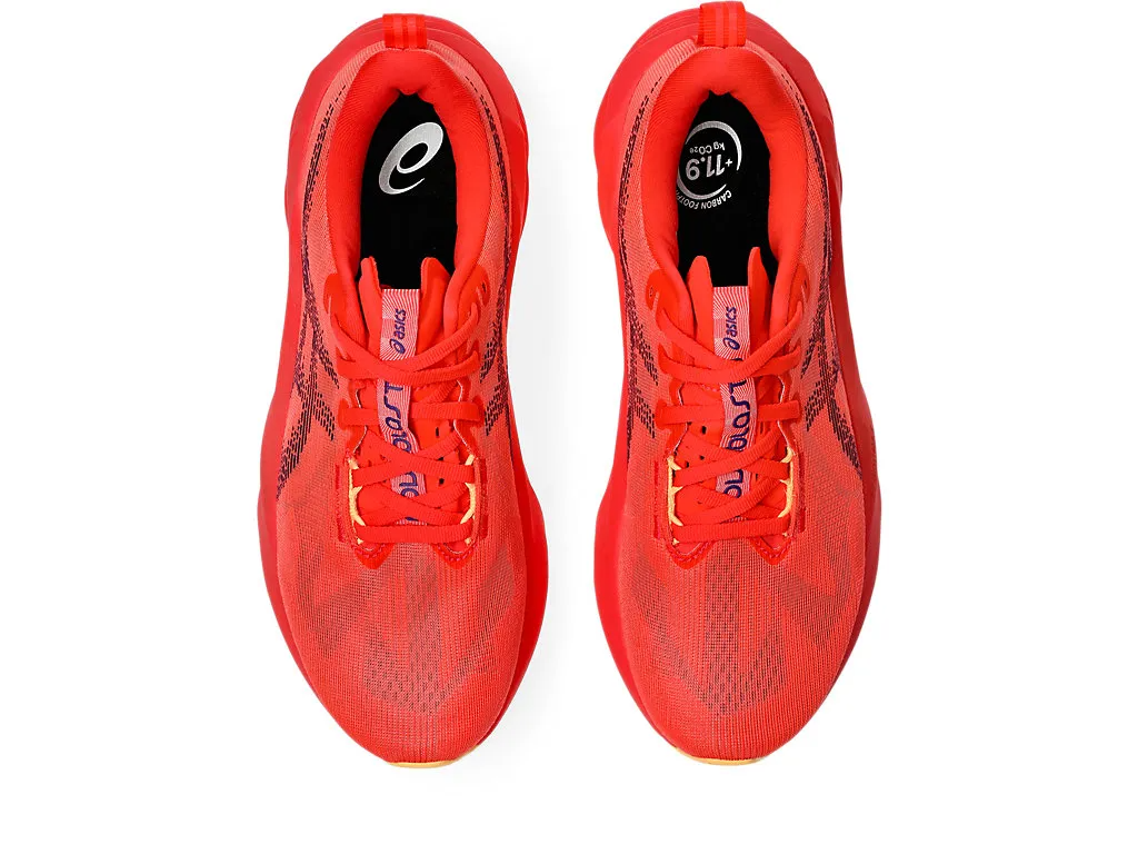 ASICS Men Novablast 5 - Flash Red / Edo Purple