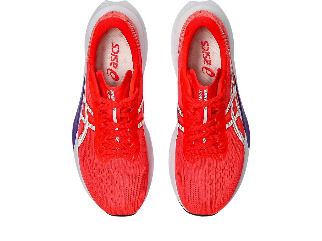 ASICS Women Magic Speed 4 - Flash Red / White