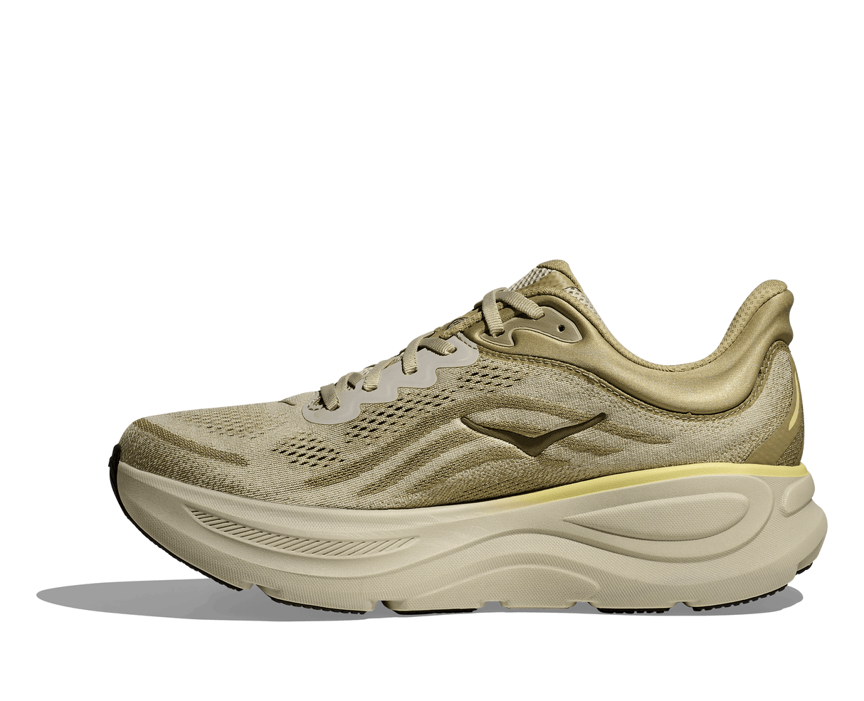 HOKA Men Bondi 9 Wide - Grassland / Oyster Mushroom