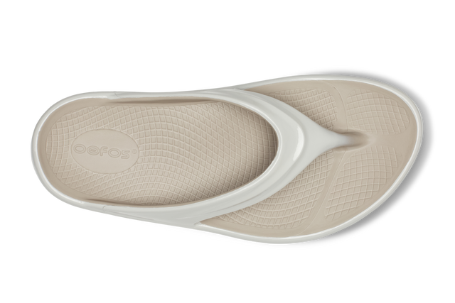 OOFOS Women OOmega Luxe Sandal - Nomad Oyster