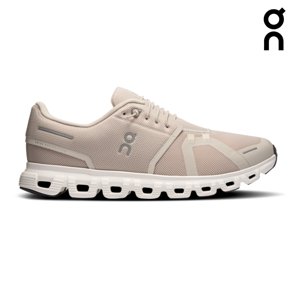 On Men Cloud 6 - Pearl / White