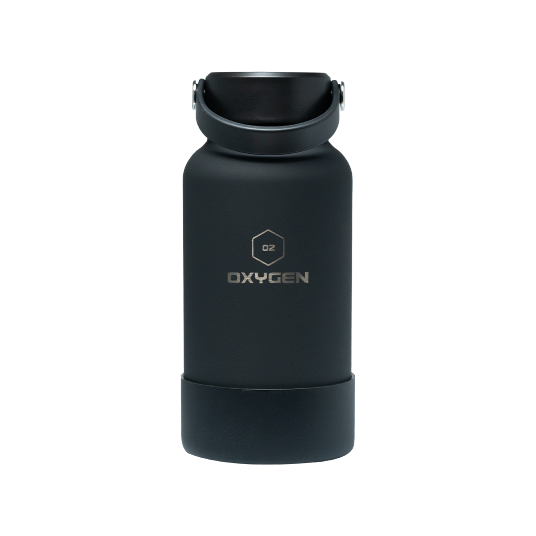 Oxygen Talon 650ml Stainless Steel Bottle - Black