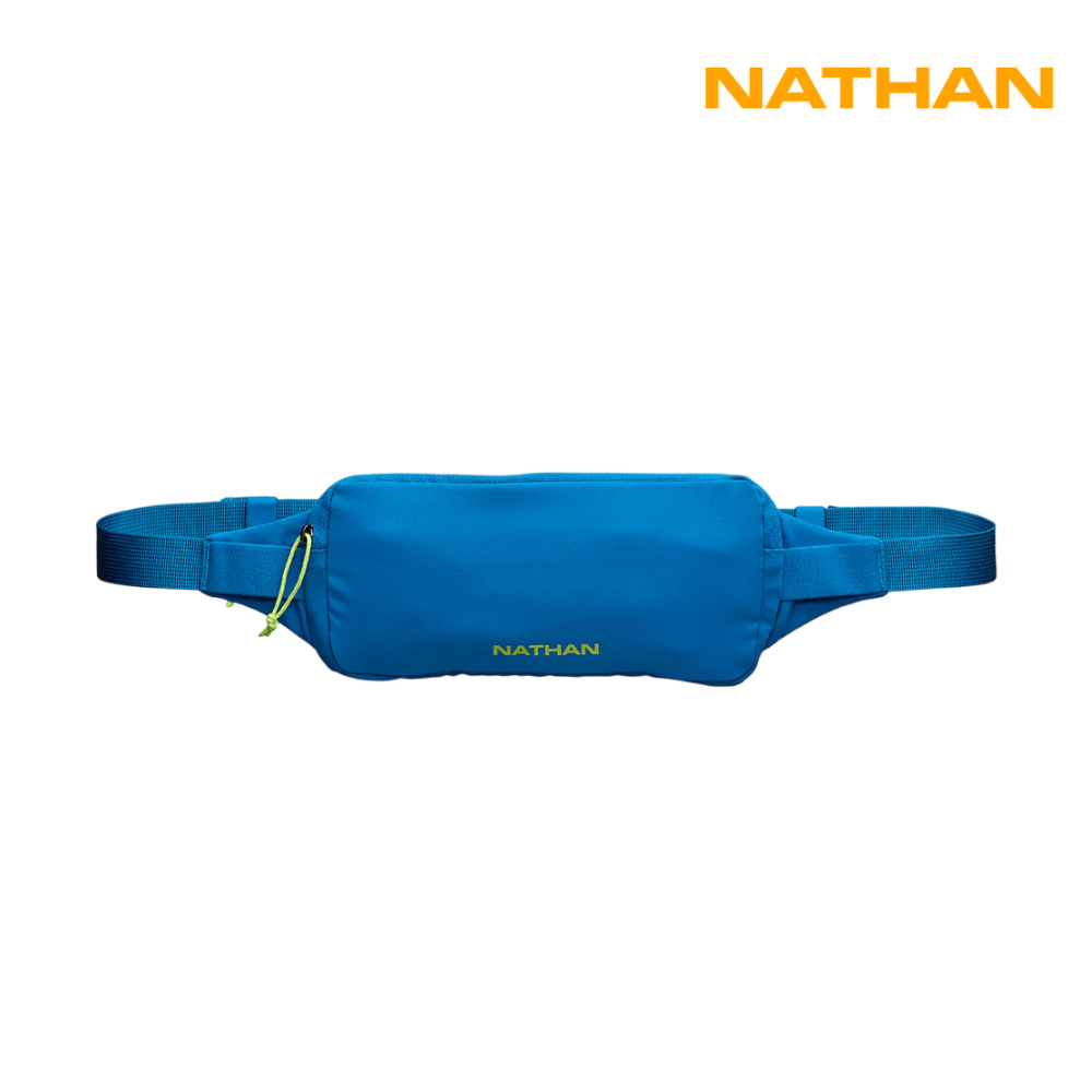 Nathan Sports Marathon Pack 3.0 Waist Pack - Deep Blue / Finish Lime