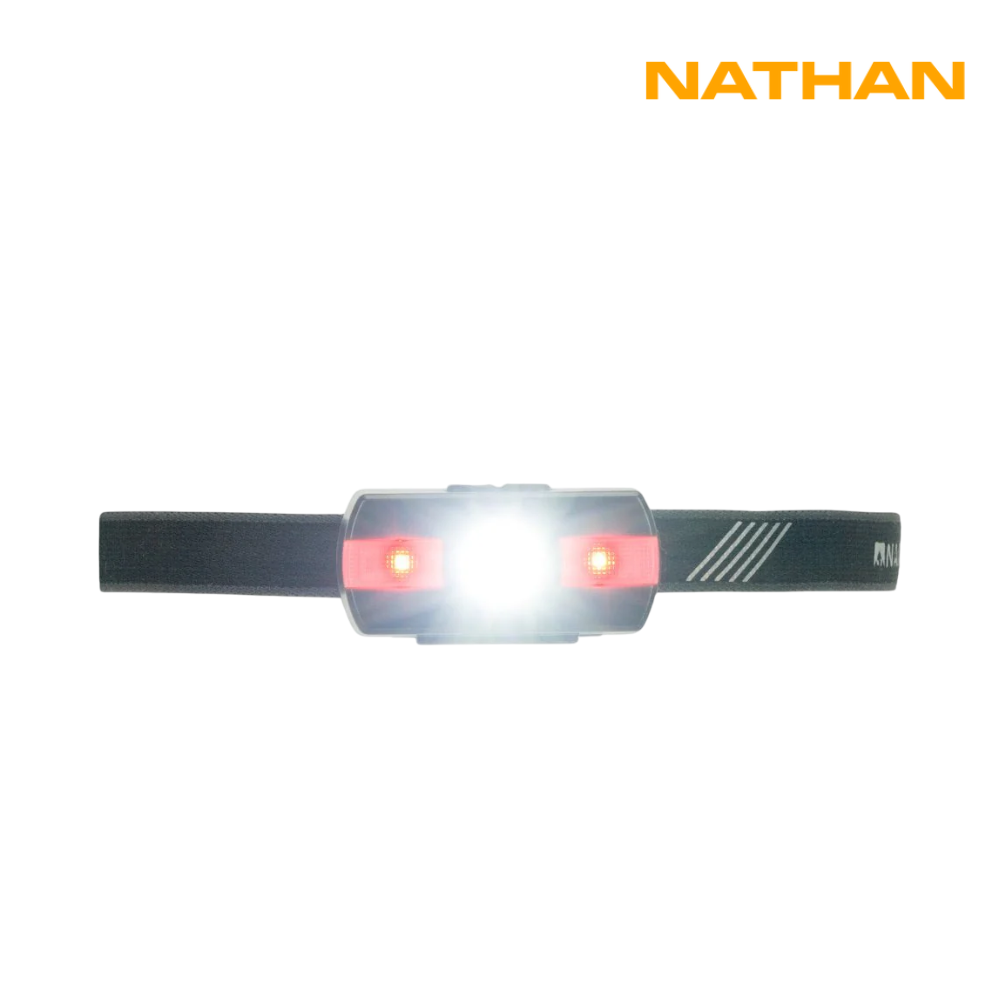 Nathan Sports Neutron Fire RX 2.0 Runner's Headlamp - Charcoal