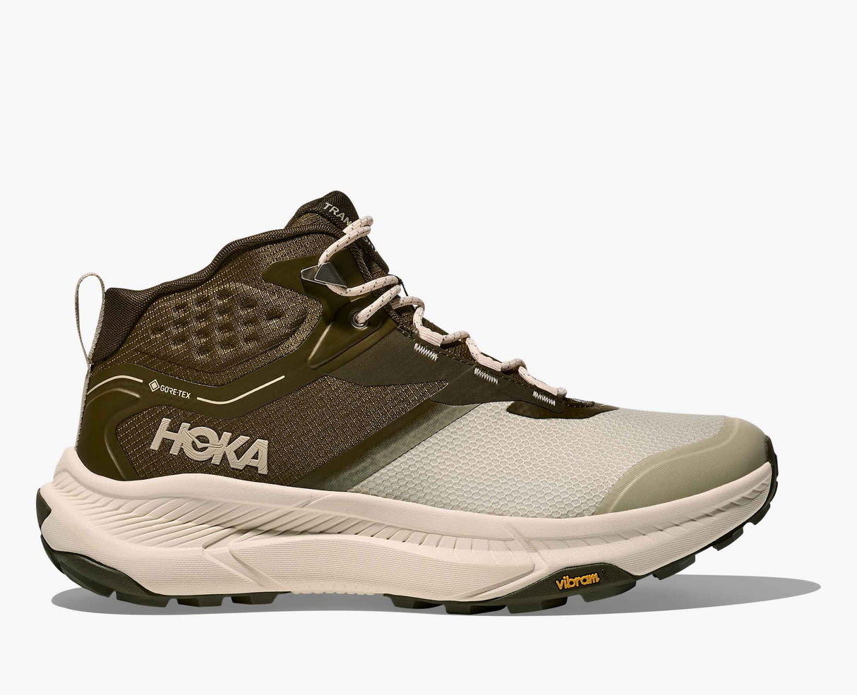 HOKA Men Transport Hike GTX - Spruce Green / Oyster Mushroom