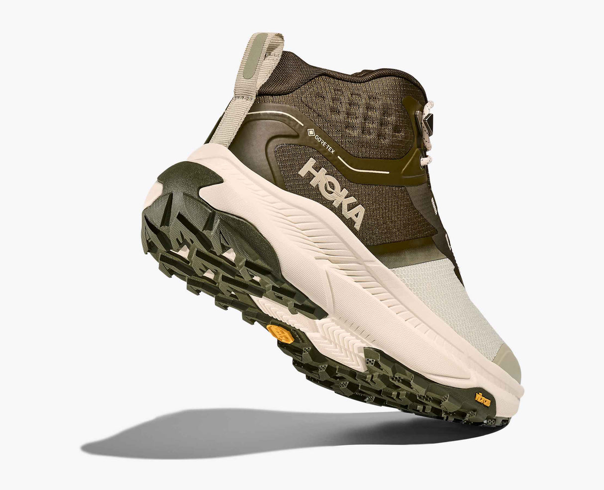 HOKA Men Transport Hike GTX - Spruce Green / Oyster Mushroom