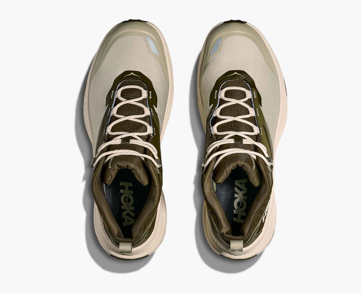 HOKA Men Transport Hike GTX - Spruce Green / Oyster Mushroom