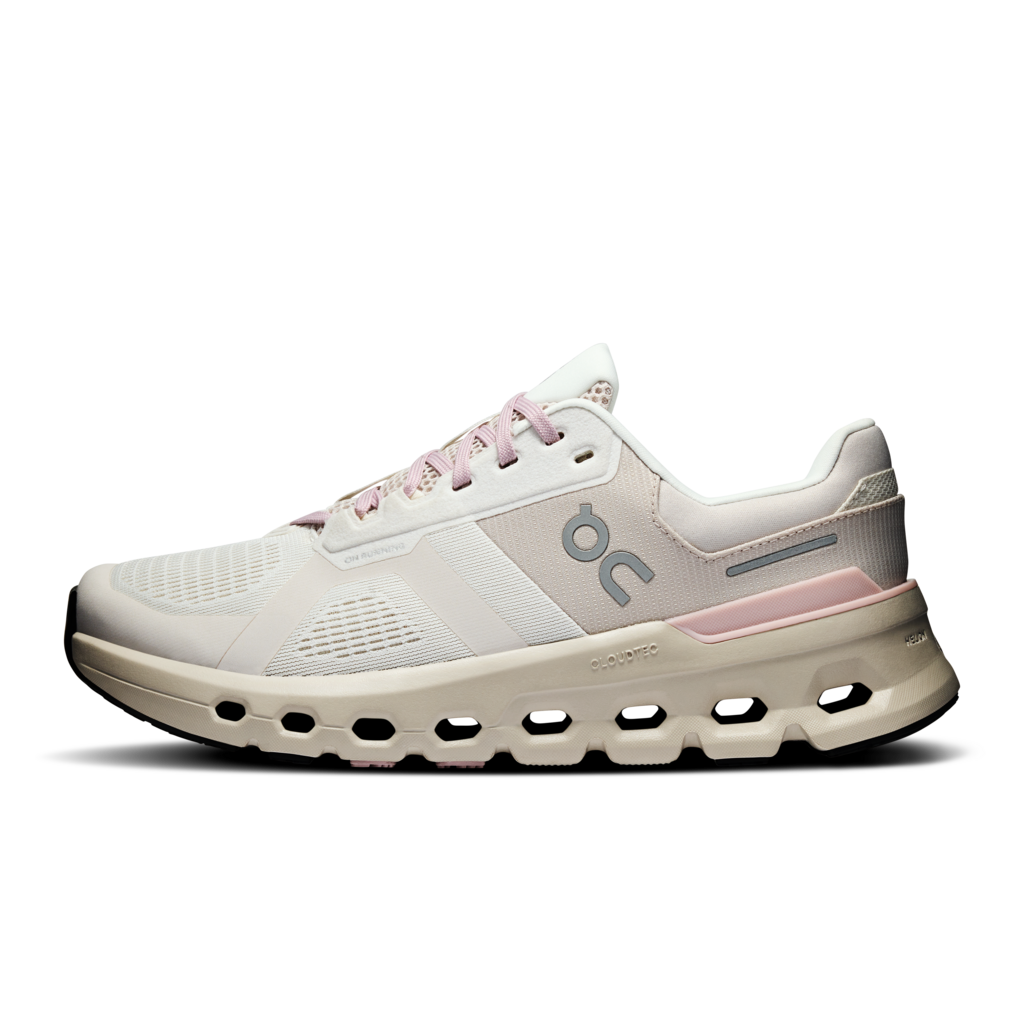 On Women Cloudrunner 2 Wide - Ivory / Mauve