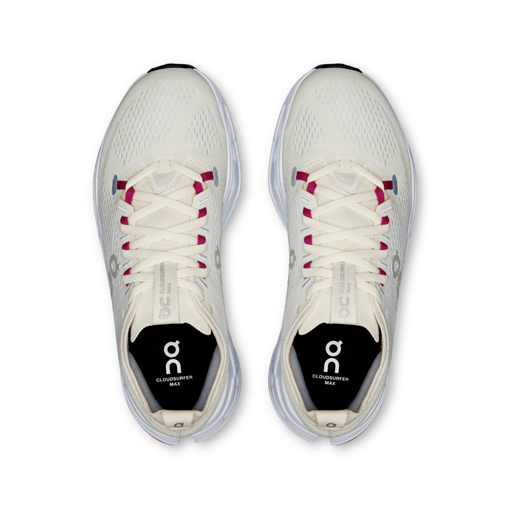 On Women Cloudsurfer Max - Ivory / Arctic