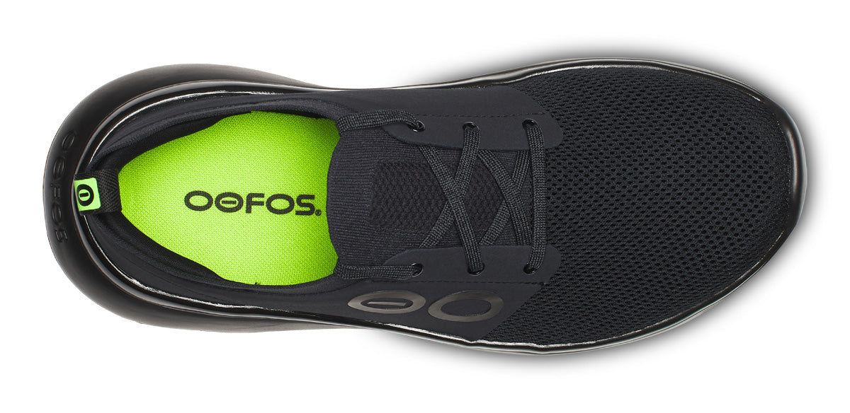 OOFOS Men OOmy Stride - Black