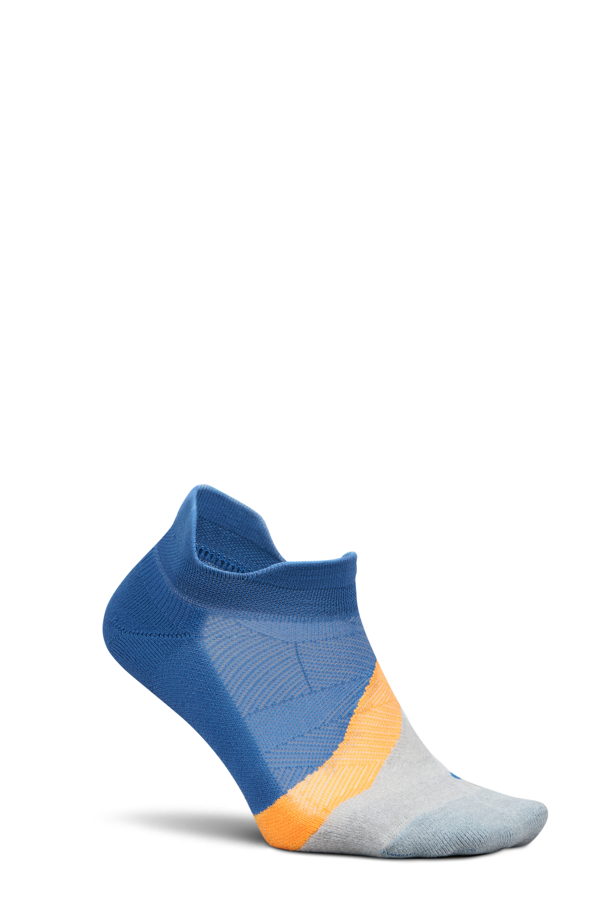 Feetures Active Elite Light Cushion No Show Tab - Rally Blue