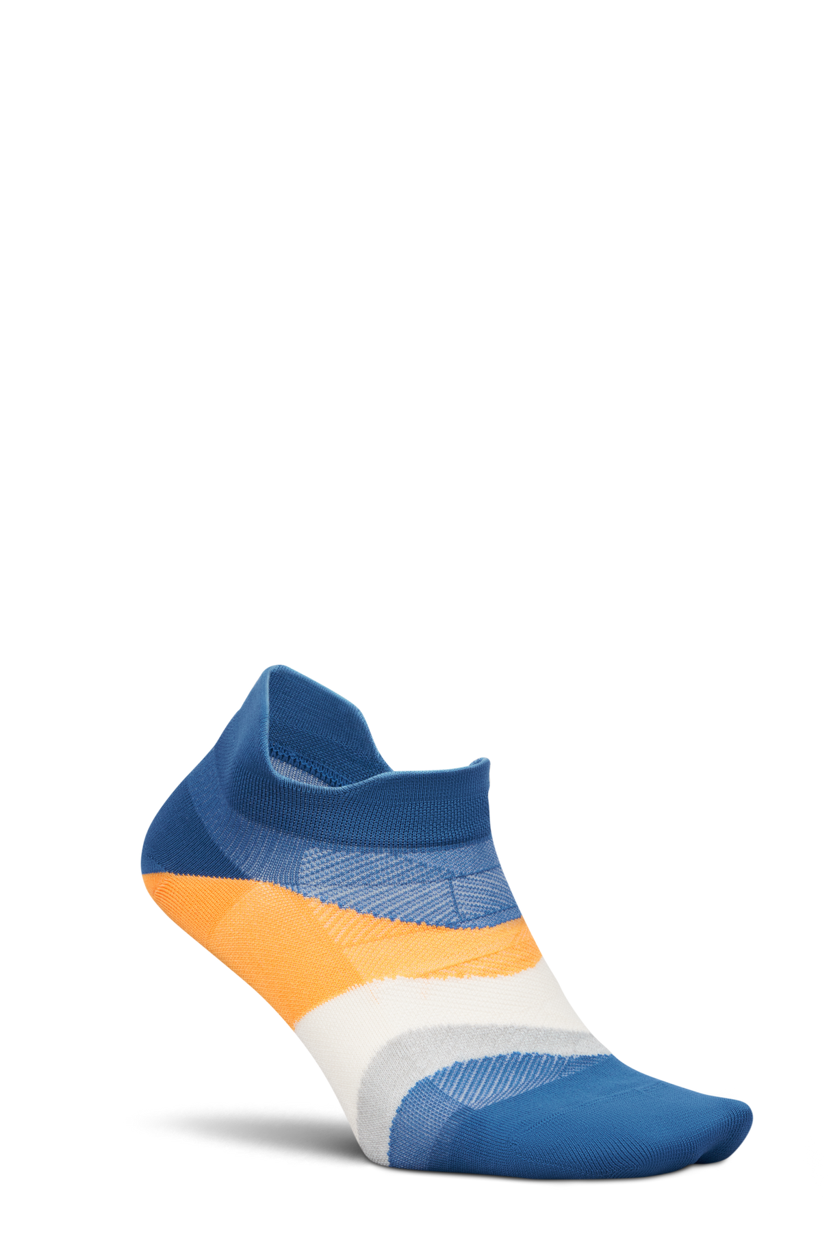 Feetures Active Elite Ultra Light Cushion No Show Tab - Rally Blue