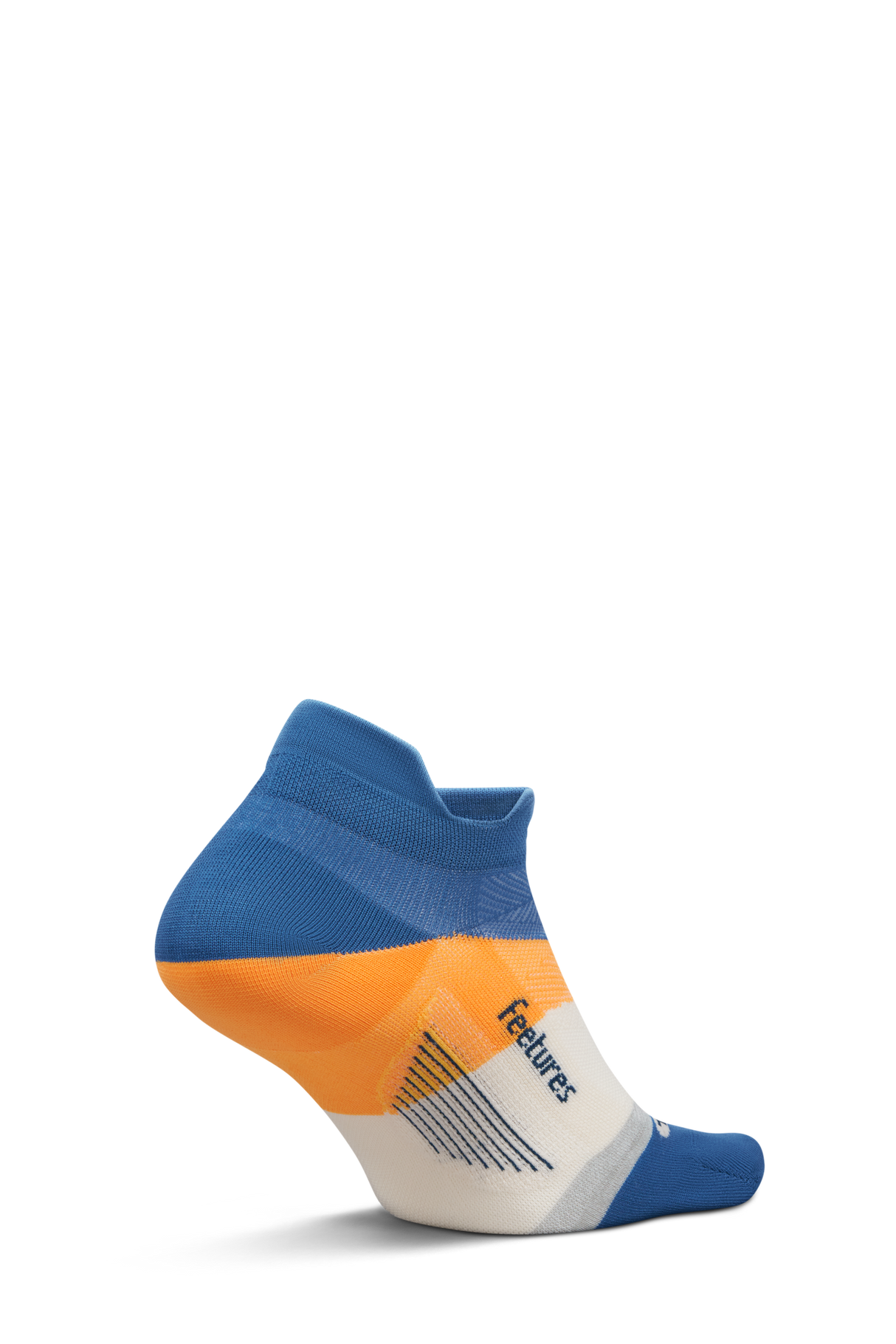 Feetures Active Elite Ultra Light Cushion No Show Tab - Rally Blue