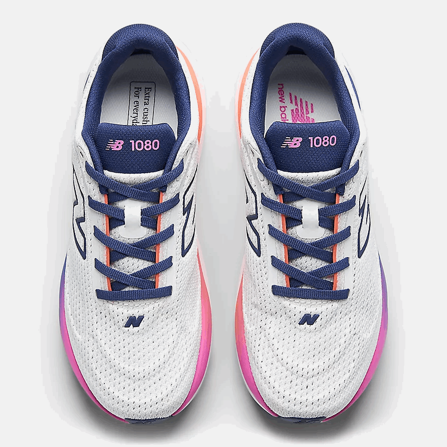 New Balance Women 1080v15 - Glint Blue / Silver Metallic