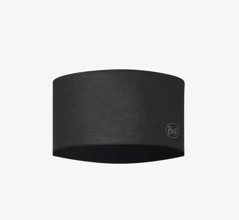 BUFF® CoolNet UV® Wide Headband - Solid Night Blue