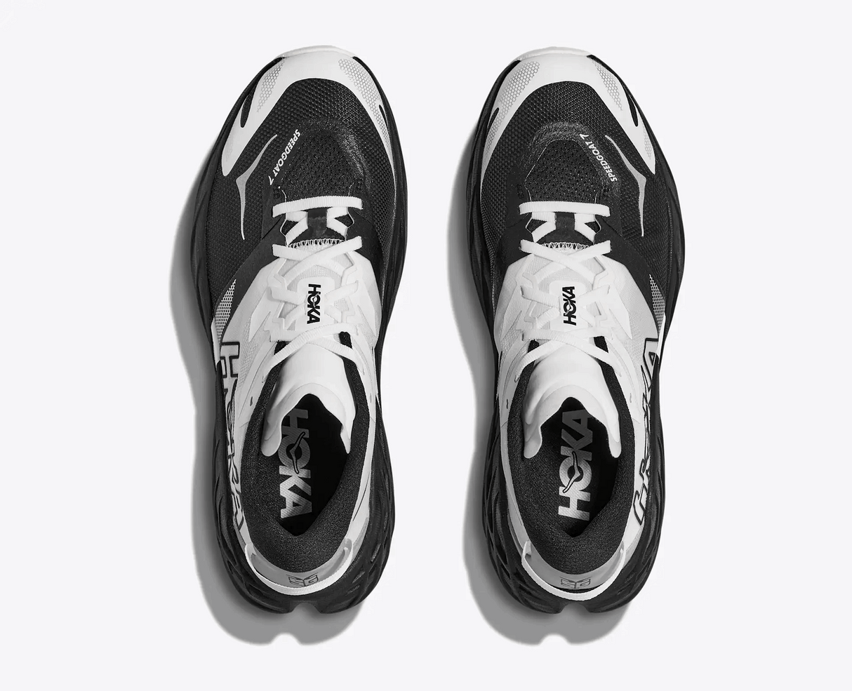 HOKA Men Speedgoat 7 Wide - Black / White