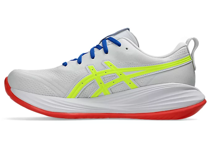 ASICS Men Gel-Cumulus 27 ATC - White / Safety Yellow