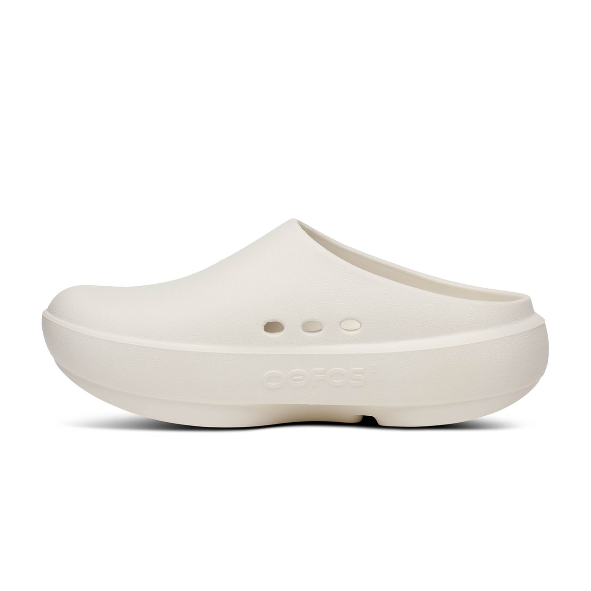 OOFOS Unisex Oocloog Plus - Chalk
