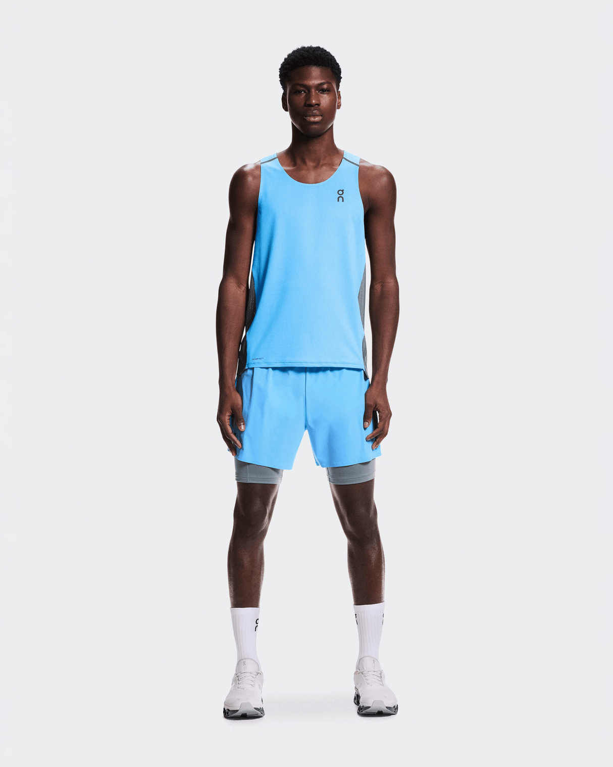 On Men Performance Tank - Gourami / Rock