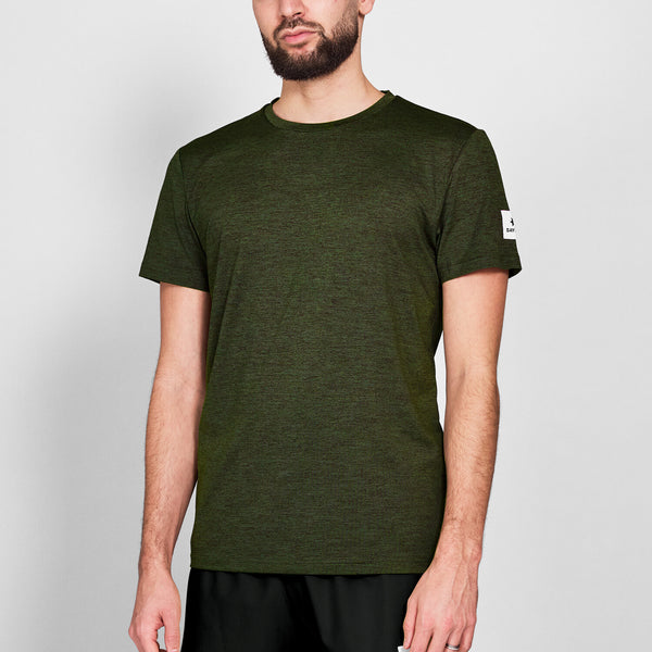 SAYSKY Men Clean Pace T-Shirt - Green