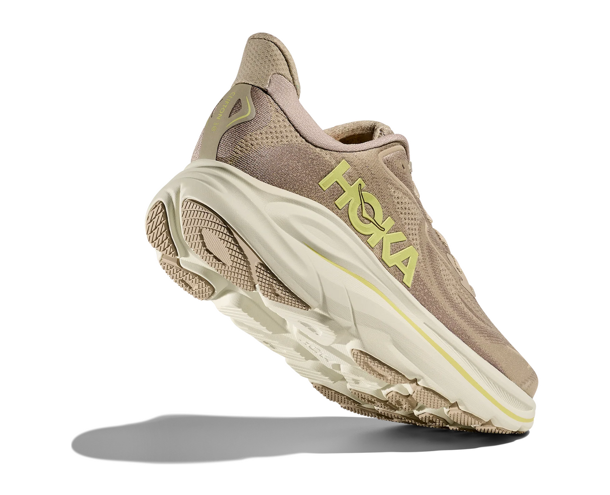 HOKA Men Clifton 10 Wide - Raw Linen / Stone