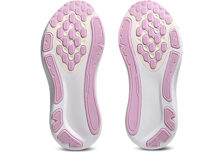 ASICS Women Gel-Kayano 33 Wide - White / Hazy Lilac