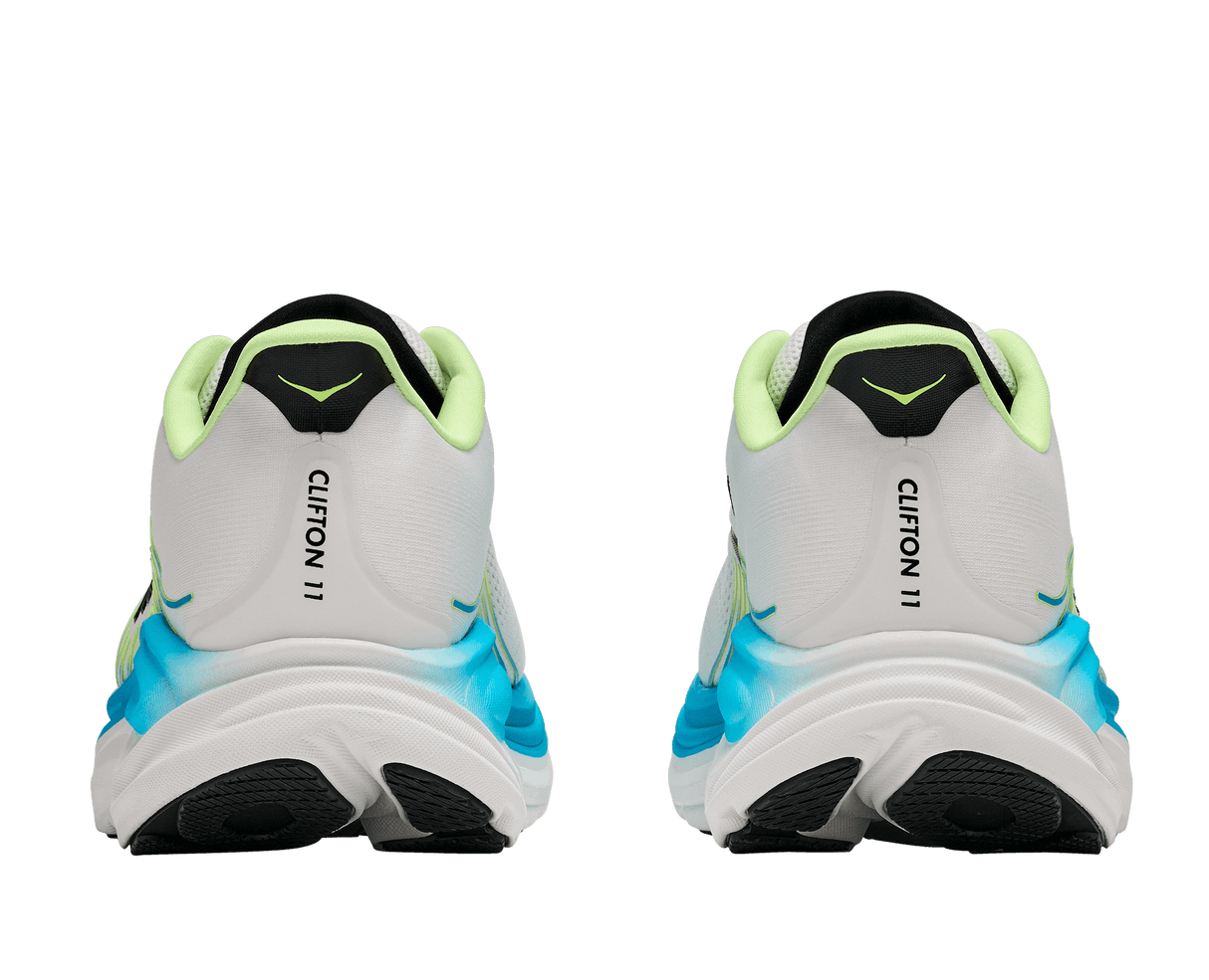 HOKA Men Clifton 11 Wide - Frost / Black