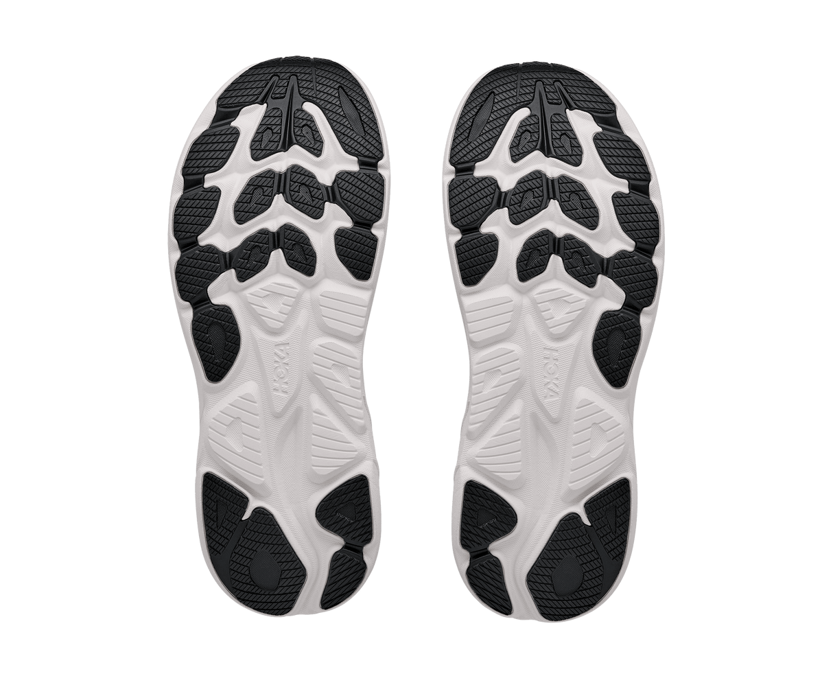 HOKA Men Clifton 11 Wide - Frost / Black