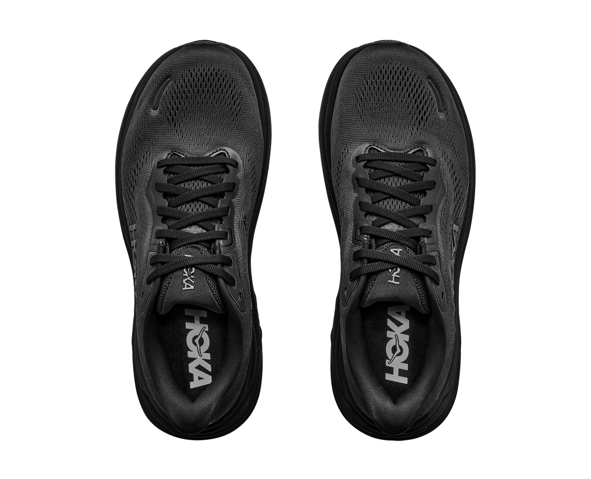 HOKA Men Clifton 11 Wide - Black / Black
