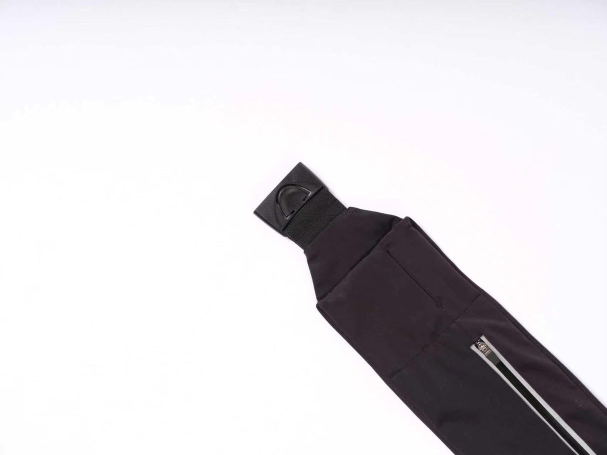 Oxygen Double Pocket Waist Belt - Black