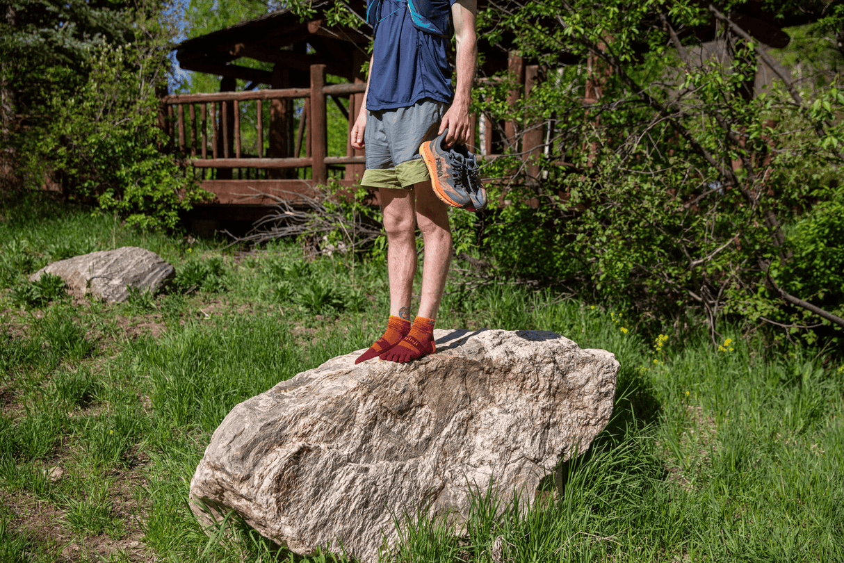 Injinji Trail Midweigth Mini-Crew Coolmax - Solar