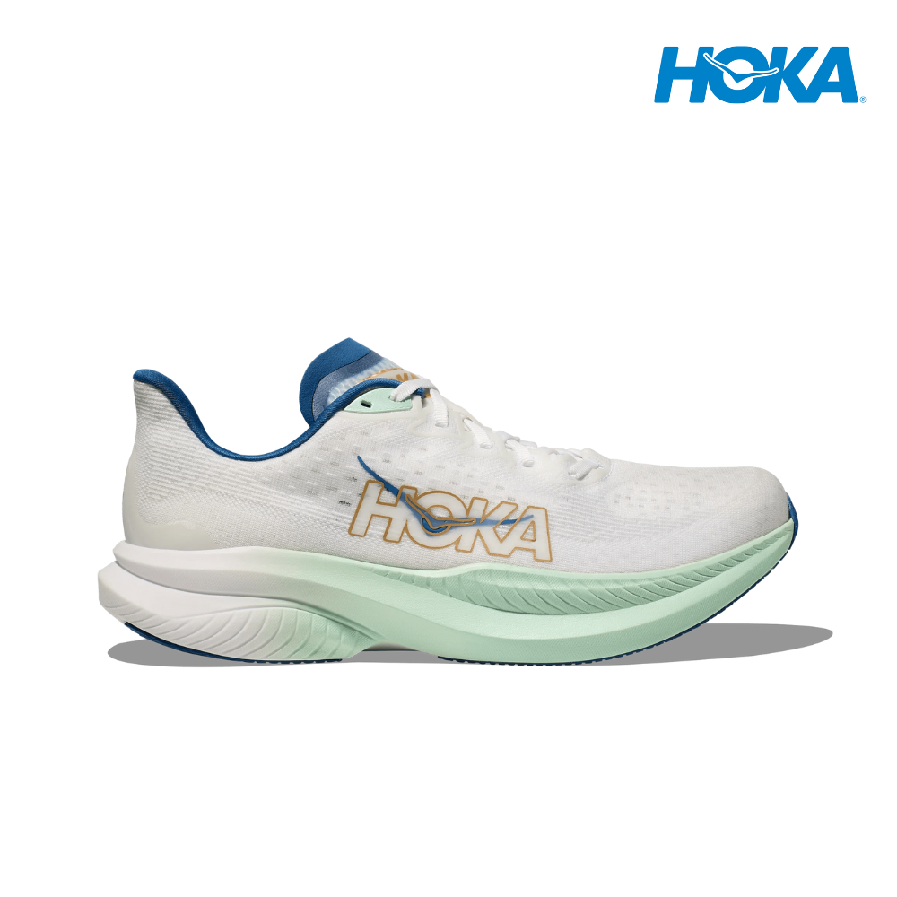 HOKA Men Mach 6 - Frost / Gold
