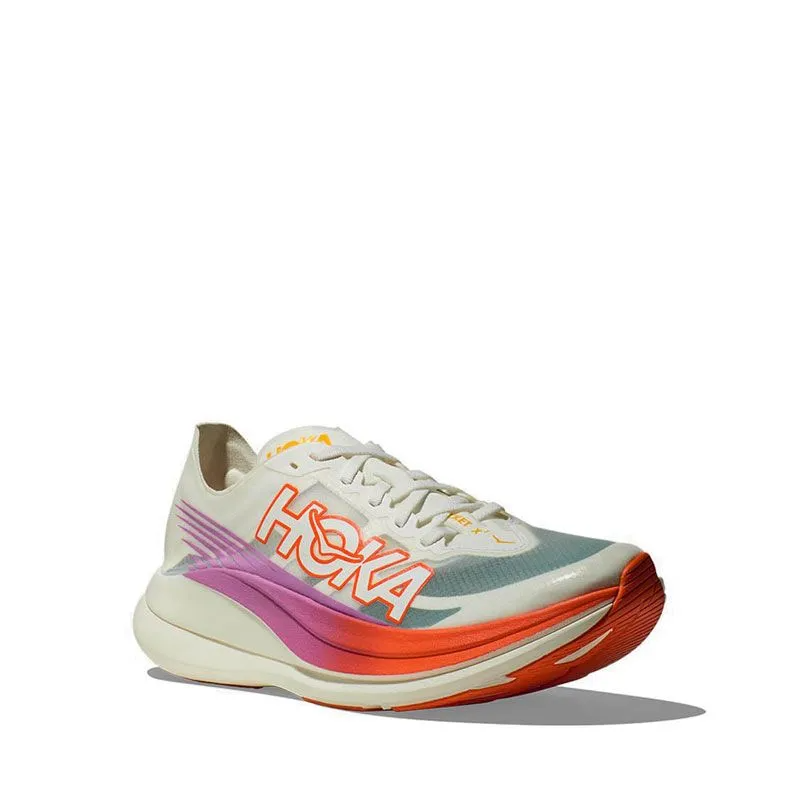 HOKA Unisex Rocket X 2 - Frost / Lava