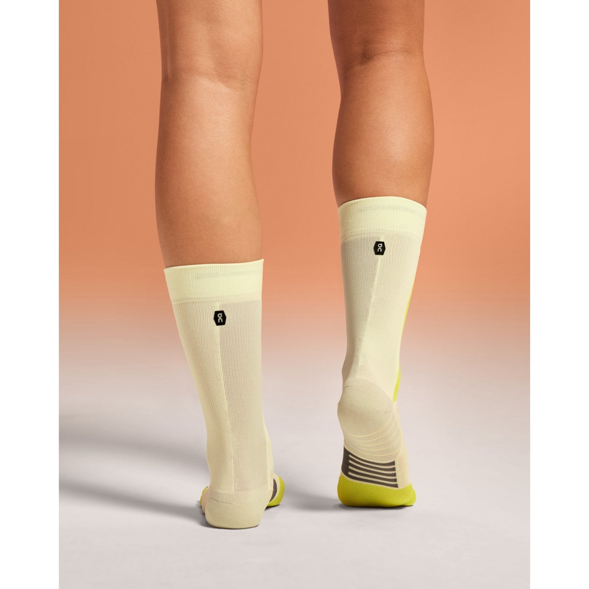 On Running Women Performance High Sock - Seedling / Kiwi