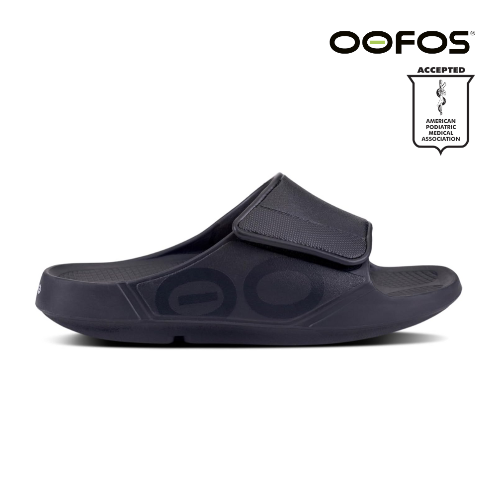 OOFOS Unisex OOahh Sport Flex - Matte Black