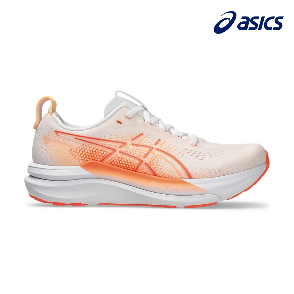ASICS Women Gel-Kayano 33 - White / Vivid Coral