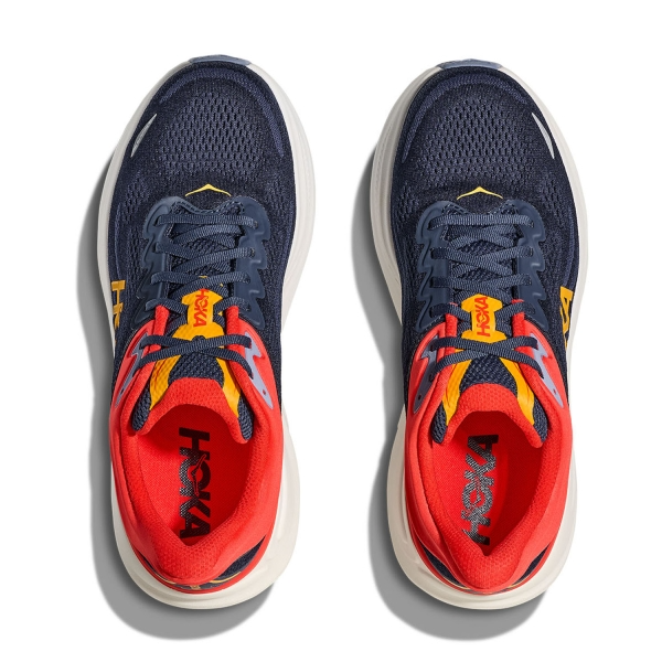 HOKA Men Bondi 9 Wide - Varsity Navy / Nautical Blue