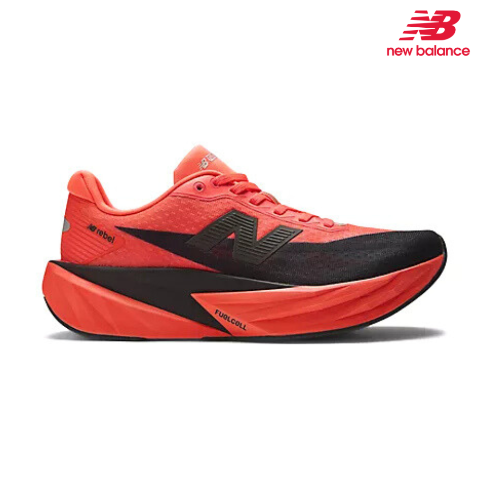 New Balance Men Rebel V5 - Urgent Red / Black