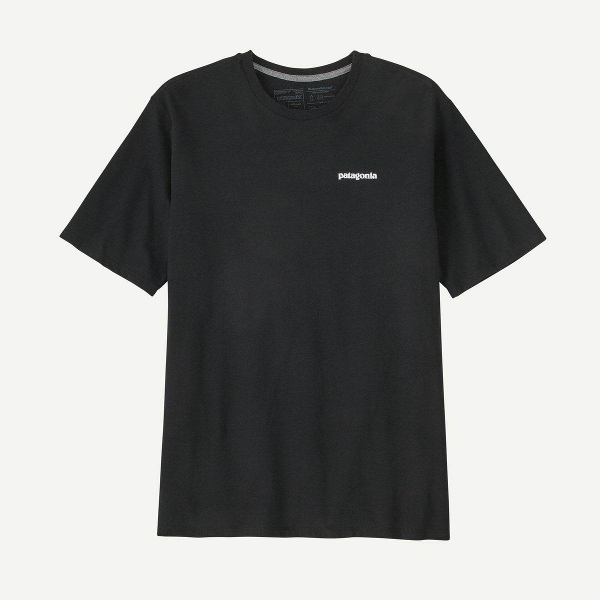 Patagonia Men P-6 Logo Responsibili-Tee® - Black