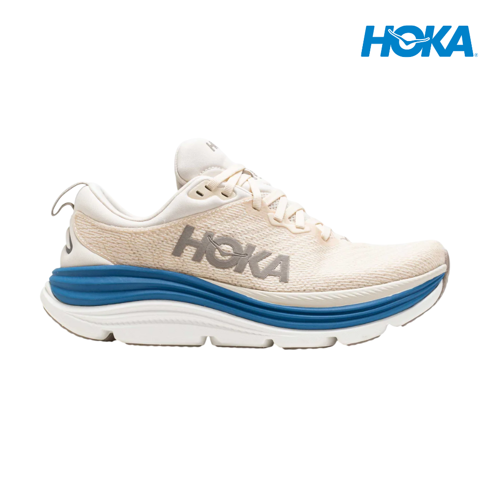 HOKA Men Gaviota 5 Wide - Birch / Foggy Night