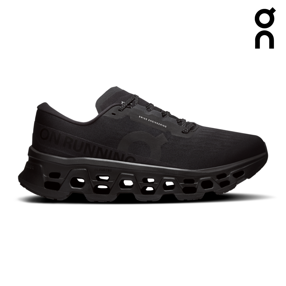 On Men Cloudmonster 3 - Black / Black
