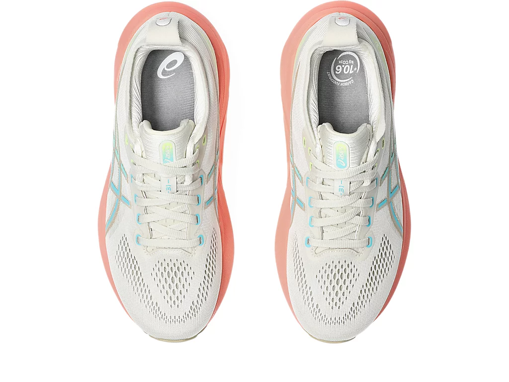 ASICS Women Gel-Kayano 31 - Birch / Energy Aqua