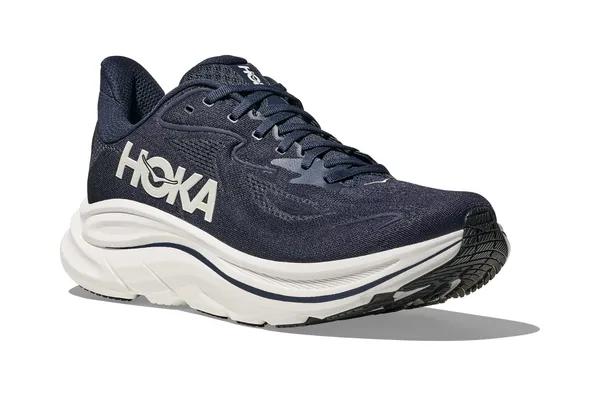 HOKA Men Clifton 10 Wide - Navy / White